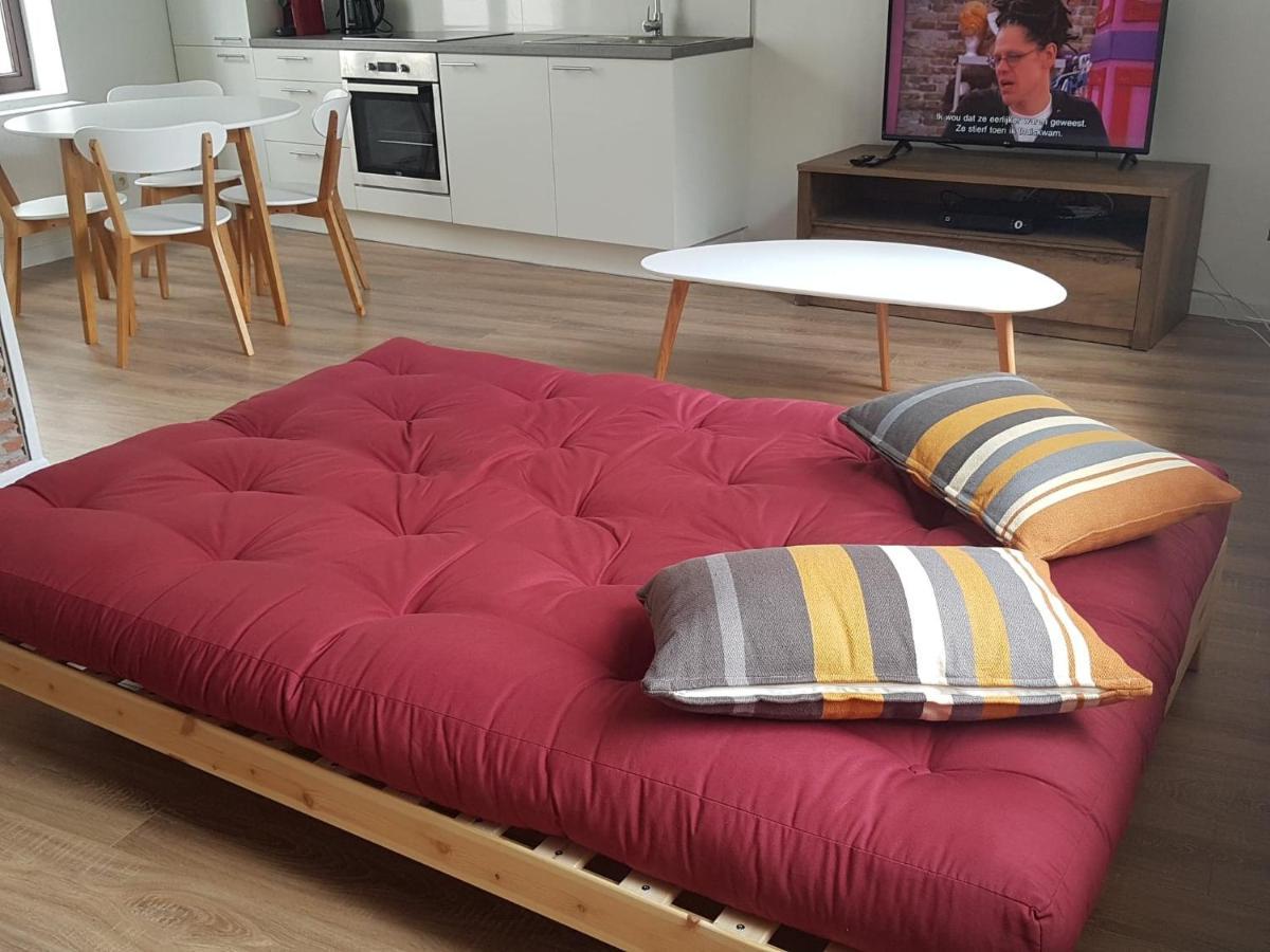 Al In Den Aap Gelogeerd? Apartment Mechelen Bagian luar foto